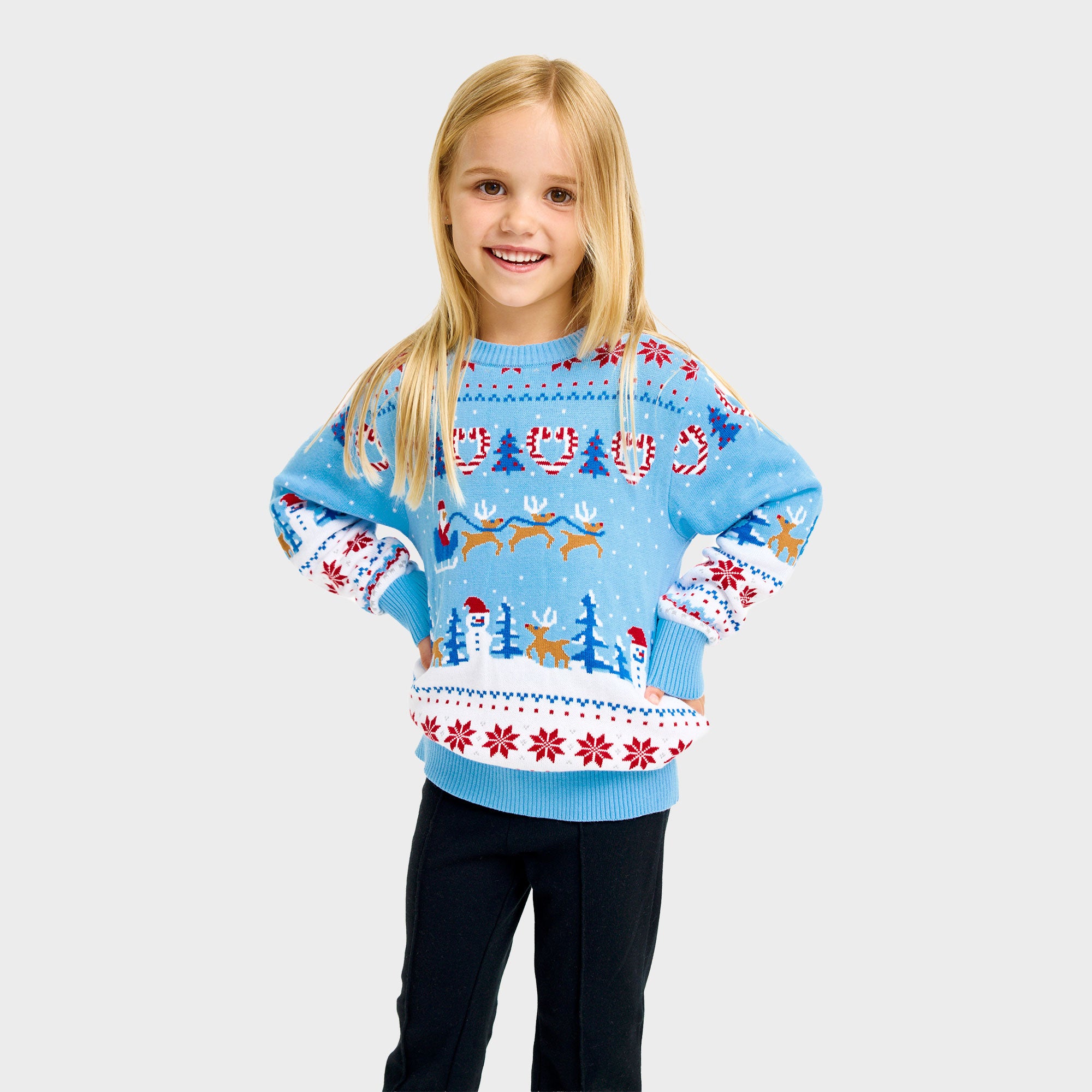 Christmas wonderland julesweater - Barn.
